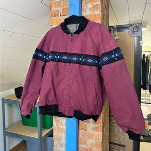 Vintage David James Aztec Jacket